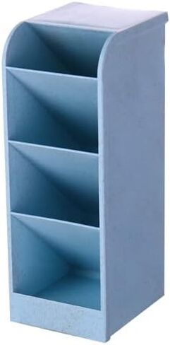 Pencil Holder Slant Insert Multi-Compartment Pen Holder for Storage and Organization of Desktop Office Supplies-Small Green in Saudi Arabia