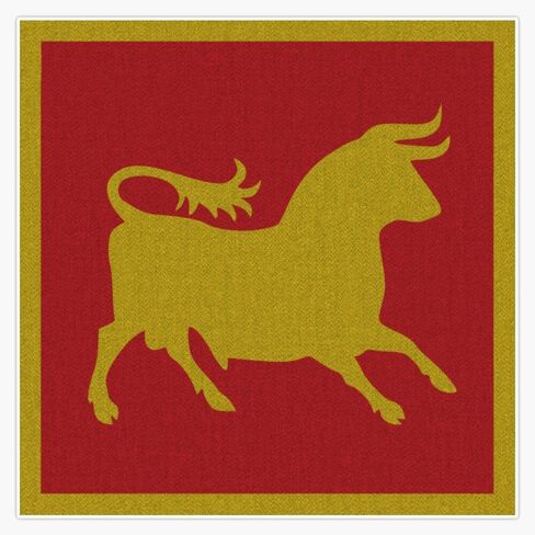 Caesar's Legion Flag Window Water Bottle Bumper Sticker Decal 5" in Saudi Arabia