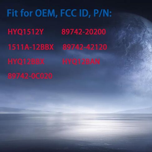 غطاء مفتاح Fob لـ Rav4 Corolla: واقي حافظة عن بعد مناسب لسيارة Toyota Celica Highlander MR2 Spyder Prius Sienna Tundra Echo FJ Cruiser Yaris Scion XA XB 1998 إلى 2009 HYQ12BAN HYQ1512Y (وردي) in Kuwait