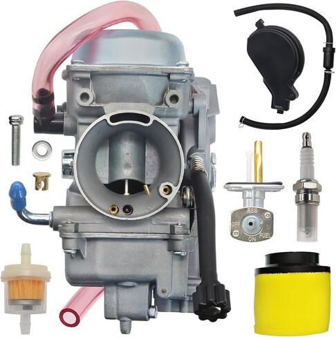 0470-449 Carburetor for Arctic Cat ATV 400 500 FIS TBX 2000 2001 2002 Carb with Valve Petcock and Air Filter in Saudi Arabia