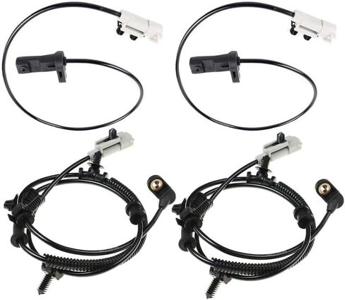 Front Rear Left Right ABS Wheel Speed Sensor for 2006-2010 Jeep for Commander for Grand Cherokee 56044146AA 56044144AB(4PCS) in Saudi Arabia