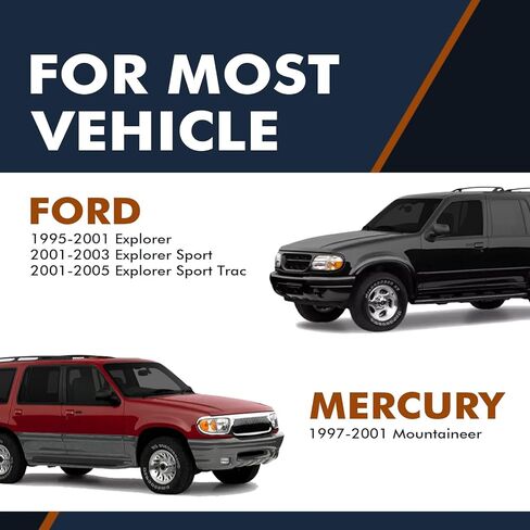 مجموعة PM Auto المكونة من 4 قطع بديلة لامتصاص الصدمات الأمامية والخلفية لسيارة Ford Explorer Sport Trac 2001-2005 in Kuwait