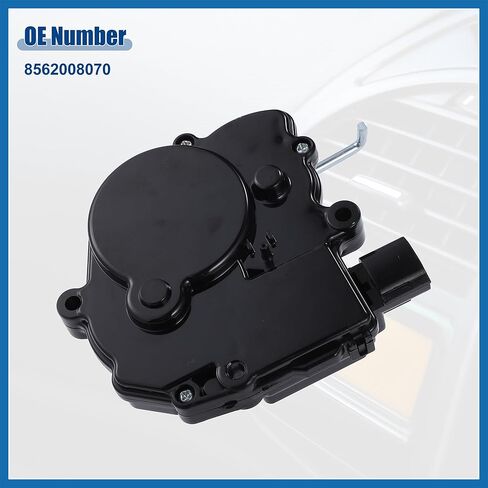 Rear Left Side Sliding Door Lock Actuator Fit for Toyota Sienna 2004-2010 No.8562008070 - Pack of 1 Black Item Replacement in Saudi Arabia