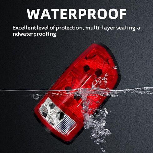 مجموعة مصابيح الذيل متوافقة مع 2002 2003 2004 2005 2006 دودج Ram1500 2500 3500 مصباح مكابح إشارة الضوء الخلفي مع المصابيح والحزام in Kuwait