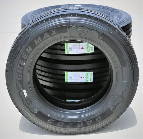 Green Max GAR202 All-Season Commercial All Position Radial Tire-225/70R19.5 225/70/19.5 225/70-19.5 128/126M Load Range G LRG 14-Ply BSW Black Side Wall in Saudi Arabia