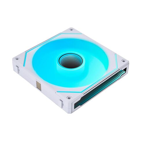 Lian Li UNI Fan SL-Infinity 140 شفرة عكسية - حزمة واحدة - مروحة ARGB - تصميم سلسلة ديزي - مرآة إنفينيتي - تأثيرات إضاءة قابلة للتخصيص - بدون وحدة تحكم - أبيض - (14RSLIN1W) in Saudi Arabia