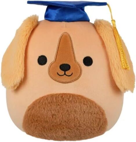 Squishmallows 2025 Original 8-Inch Graduation Squad Plush - Collectible Soft & Squishy Mini Stuffed Animal Toy - Add to Your Squad - Gift for Kids, Girls & Boys (Finley Irish Setter Dog) in Saudi Arabia