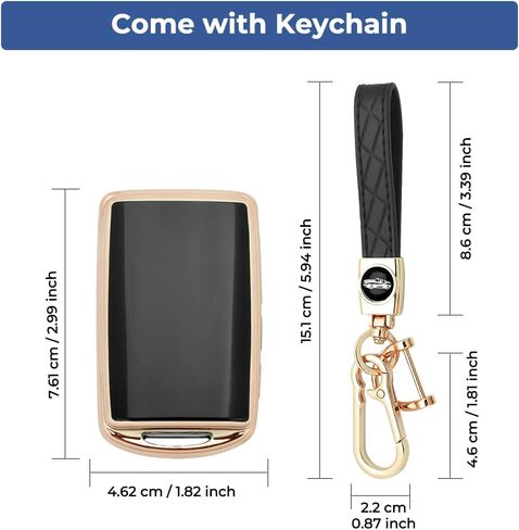 for Mazda Key Fob Cover with Keychain CX-5, CX-30, CX-50 Car Key Cover, in Saudi Arabia