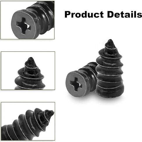 Tirefix Screw, Tirefix Rubber Nail Kit, Screw in Tire Repair Plugs, Vacuum Tire Mending Nail, Fast Self-Service Tire Repair Tools, for Car Motorcycle Truck (60pcs) in Saudi Arabia