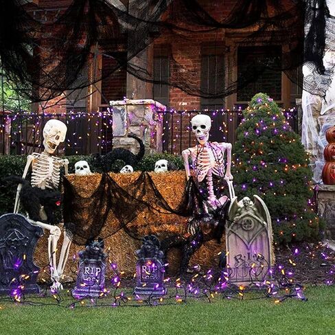 Black Creepy Cloth - Party Decorations Clearance - 29X72 Inch Spooky Fabric Cloth for Haunted House Party Outdoor Or Indoor in Saudi Arabia