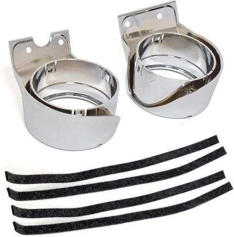 A/C Air Dash Vent Bezel Chrome PAIR For Chevrolet C10 Pickup Truck 1967-1972 in Saudi Arabia