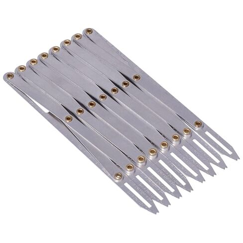 Aluminum Expanding Measuring Ruler, Household Aluminum Sewing Gauge DIY Quilting Button Spacing Device Multifunctional DIY Curtain Accessories Sewing Tool for Household in Saudi Arabia