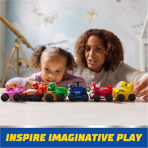 Paw Patrol: Air Rescue, Pup Squad Adventure Bay Airport Playset, with Chase Toy Car Vehicle Launcher, Kids Toys for Boys and Girls 3+ in Saudi Arabia