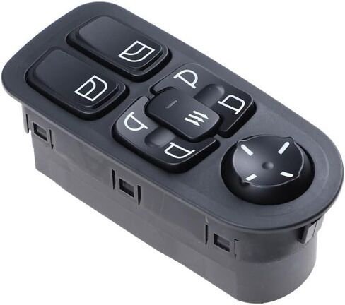 Window Control Switch Driver Side RH for DAF XF105 2005-2013 1811131 1736600 1669884 1693124 1698944 1788599 in Saudi Arabia