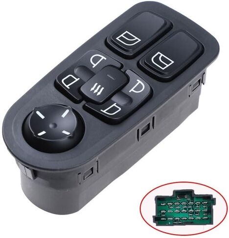 Window Control Switch Driver Side RH for DAF XF105 2005-2013 1811131 1736600 1669884 1693124 1698944 1788599 in Saudi Arabia