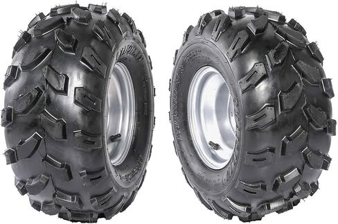 TDPRO 1 "Go Kart Steel Live المحور مع 18x9.5-8 عجلات بدون أنبوب حافة الإطارات وسلسلة ضرس الفرامل الرئيسية اسطوانة لعربات الجولف رباعية العجلات in Kuwait