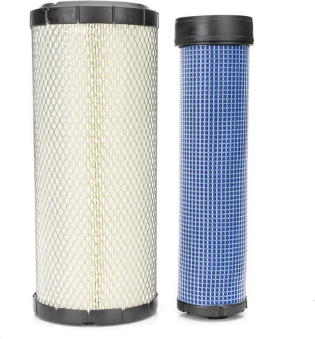 59800-26110 3A111-19130 Air Filter Kit fit for Kubota Skid Steer SSV65C SSV75C SVL75C SSV75 SSV65 SVL75-2 for Excavator KX080-4 KX080-3 Tractor L5040 L5240 L5740 L4740 Replaces P827653 P829332 in Saudi Arabia