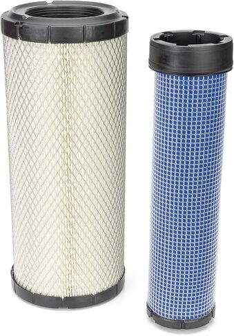 59800-26110 3A111-19130 Air Filter Kit fit for Kubota Skid Steer SSV65C SSV75C SVL75C SSV75 SSV65 SVL75-2 for Excavator KX080-4 KX080-3 Tractor L5040 L5240 L5740 L4740 Replaces P827653 P829332 in Saudi Arabia