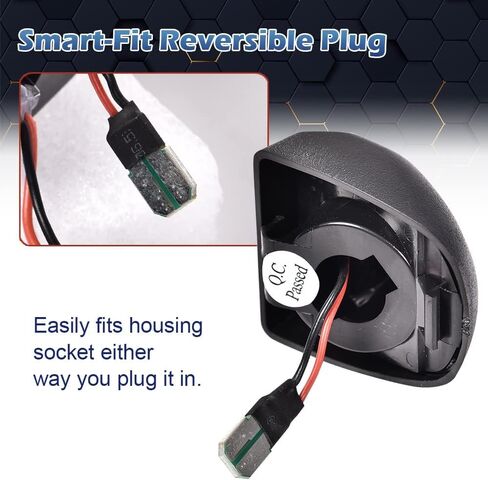 ضوء لوحة الترخيص PIT66، متوافق مع 99-13 GMC Sierra 1500/99-14 GMC Sierra 2500HD 3500HD/07 GMC Sierra 1500 2500HD 3500HD Classic in Saudi Arabia