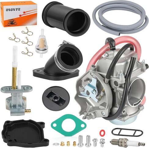 For Arctic Cat ATV 250 300 2001-2005 Carburetor Carb & Intake Manifold + Fuel Valve Petcock Kit 0470-448 0470-408 in Saudi Arabia