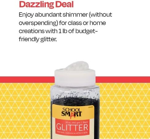 جليتر سكول سمارت كرافت، برطمان 1 رطل، ذهبي in Kuwait