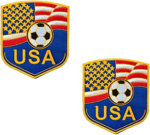 2 قطعة 2026 كأس العالم لكرة القدم المنتخب الوطني الحديد على التصحيح زين زينة الهدايا التذكارية (الولايات المتحدة الأمريكية) in Kuwait