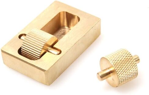 1 Set Pure Copper Leathercraft Carving Tools Leather Craft Edge Dye Oil Sew DIY Hand Sewing Sets Leather Making Tool 2 Rollers in Saudi Arabia