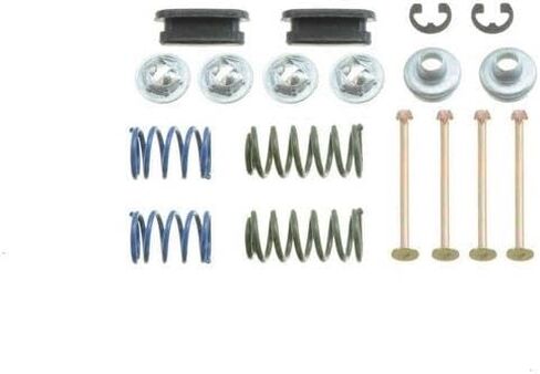 Front Drum Brake Shoe Hold Down Kit Replaces# H4017, H4067 1PC Dwvksz for Chevrolet G10 Van 5.0L 1968 1969 1970, for GMC G15/G1500 Van 3.8L 1967 1968 1969, for Camaro 3.8L 1967 1968 1969 in Saudi Arabia