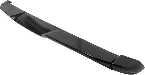 IKON MOTORSPORTS Tailgate Protector Compatible with 2007-2013 Chevy Silverado, MDA V2 Style PU Polyurethane Unpainted Black Tailgate Cover Truck Sports Tailgate Cover Cap Spoiler Wing Lip Bodykits in Saudi Arabia