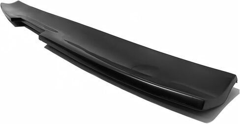 IKON MOTORSPORTS Tailgate Protector Compatible With 2009-2021 Dodge Ram 1500 2500 3500, OE Style PU Polyurethane Unpainted Black Tailgate Cover Truck Sports Tailgate Cover Cap Spoiler Wing Lip Bodykit in Saudi Arabia