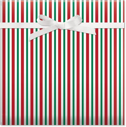 Oh So Merry Flat Wrap - Set of 3 Holiday Wrapping Paper, 22 by 34 Inch Sheets, Easy Storage in Saudi Arabia