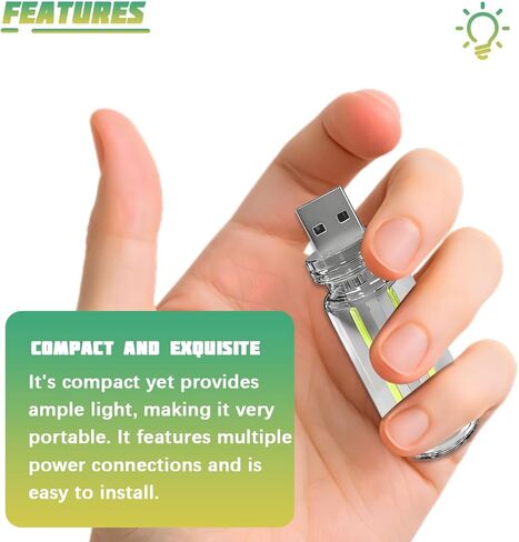 Car Retro Atmosphere Light, Mini Plug-in Touch Control USB Vehicle Glass Bottle LED Night Light, Portable Automotive Interior Ambient Lamp, Universal for Truck SUV Sedan (Green) in Saudi Arabia