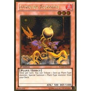 يو غي أوه! - Lonefire Blossom (PGLD-EN034) - الذهب الفاخر - الإصدار الأول - الذهب النادر in Kuwait