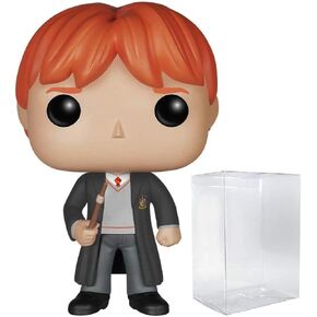 Funko Pop! Movies: Harry Potter - Ron Weasley #02 Vinyl Figure (Bundled with Pop Box Protector Case) in Saudi Arabia