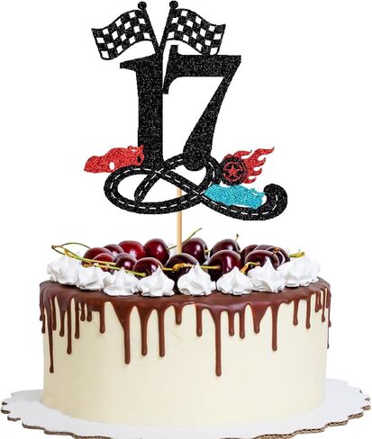 سباق السيارات 6 عيد ميلاد كعكة توبر، بريق سريع ستة كعكة توبر، العلم متقلب، سباق المسار عيد ميلاد عمره ستة سنوات، بنين بنات العلم متقلب تحت عنوان لوازم الحفلات in Kuwait