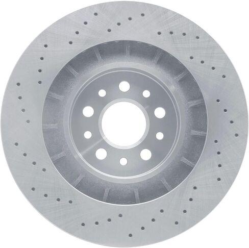 R1 Concepts Brake Rotor - Drilled Front 2014-2024 MASERATI GHIBLI, QUATTROPORTE in Saudi Arabia