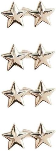 4 Set Pant Waist Tightener Star Buttons for Loose Jeans Reusable Waist Cincher Clip Metal Star Brooch for Clothing Dresses Skirts No Sewing in Saudi Arabia