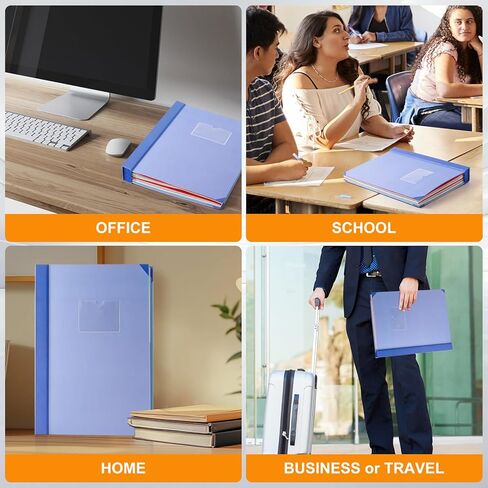 Important Document Organizer, Organ Folio Document Folders with 10 Colorful Envelopes, Labels Pockets, for Emergency Documents, Birth Certificates, Damage Resistant Folder,Plenty Storage Space in Saudi Arabia