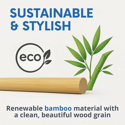 2PCS Bamboo Dowel Rods 1" x 48" Long – Round Wooden Dowels for Crafts DIY and School Projects Natural Unfinished Craft Wood Sticks for Crafting and Decor Smooth Surface Birch Alternative in Saudi Arabia