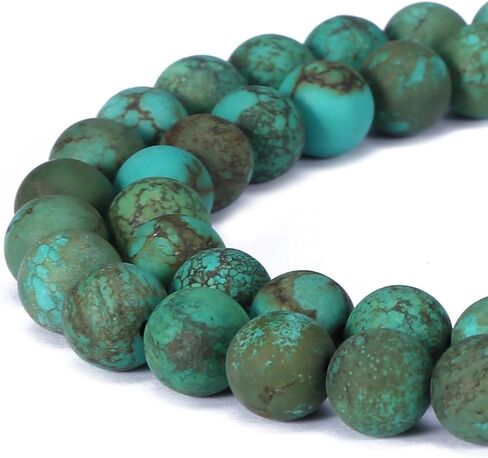 Gorgeous Natural Fushia Drusy Agate Gemstone Matte Round Loose Beads for Jewelry Making (8MM, Picasso Jasper) in Saudi Arabia