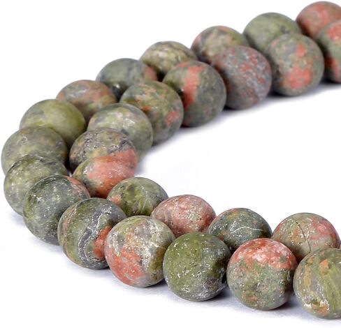 Gorgeous Natural Fushia Drusy Agate Gemstone Matte Round Loose Beads for Jewelry Making (8MM, Picasso Jasper) in Saudi Arabia