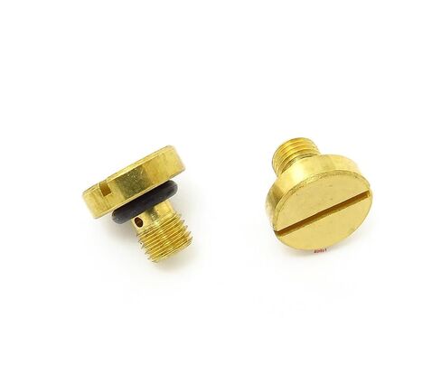 2 Pack Carburetor Float Bowl Drain Screws Fits Honda CB72 CL72 CA77 CB77 CL77 CB350 CL350 CB360 CJ360T CL360 Kawasaki KZ650 KZ1000 in Saudi Arabia