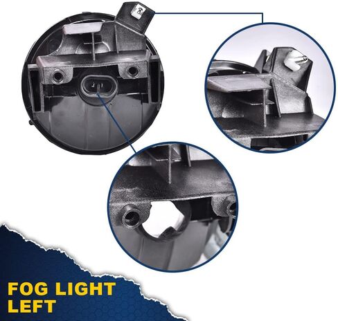 CHEDA Fog Lights Assembly, Compatible with 2001 2002 2003 Dodge Durango/2001 2002 2003 2004 Dakota Pickup CH2592113 (Left & Right) in Saudi Arabia