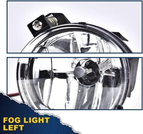 CHEDA Fog Lights Assembly, Compatible with 2001 2002 2003 Dodge Durango/2001 2002 2003 2004 Dakota Pickup CH2592113 (Left & Right) in Saudi Arabia