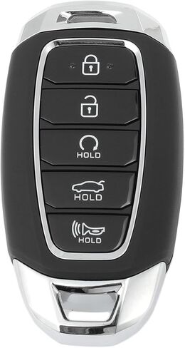 X AUTOHAUX NYOMBEC5FOB2004 434MHz استبدال دخول بدون مفتاح مفتاح ذكي عن بعد فوب لشركة Hyundai Elantra 2020 2021 2022 2023 No.95440-AA000 5 أزرار in Saudi Arabia