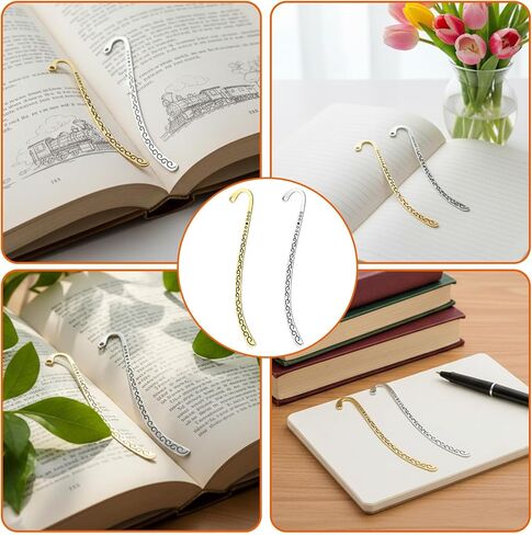 30PCS Metal Bookmarks Hairpin Hook Vintage Book Markers Carved Embossed Metal Bookmark Hooks for Teacher Reading Enthusiasts Jewelry Making Charms in Saudi Arabia