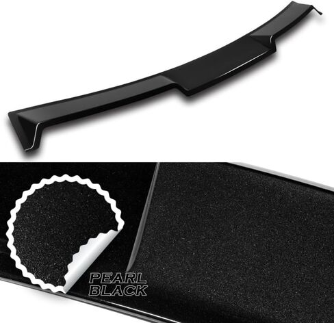 Q1-TECH, Rear Window Roof Spoiler Compatible with BMW 5-Series G30 F90 520i 530e 530i M5 M550i 540i 550i Sedan Only, Rear Window Roof Visor Spoiler Wing, ABS (Pearl Black) in Saudi Arabia