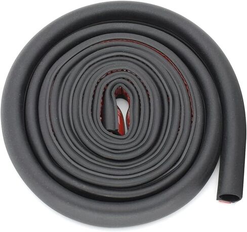 AUTOXBERT 4M/13ft Z Shape Car Window Door Rubber Seal Strip Edge Trim Guards Hollow Weatherstrip for Car Window Door Engine Cover in Saudi Arabia