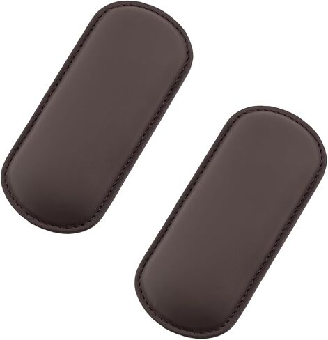 2PCS Car Door Armrest Pads, Soft Leather Memory Foam Car Arm Rest Cushion Pad for Elbow Leg and Knee Support, Universal Comfortable Auto Center Console Pillow for Most Vehicles (Black) in Saudi Arabia