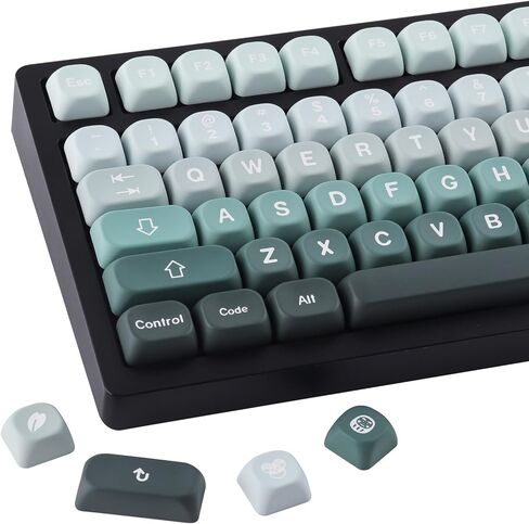 أغطية مفاتيح Sunzit PBT - أغطية مفاتيح MOA، أغطية مفاتيح لطيفة للوحة المفاتيح الميكانيكية، 132 مفتاحًا، مجموعة غطاء مفاتيح لوحة مفاتيح مخصصة للتسامي الصبغي للوحة المفاتيح الميكانيكية 61/64/68/84/87/100/104/108 Cherry MX، هامستر in Kuwait